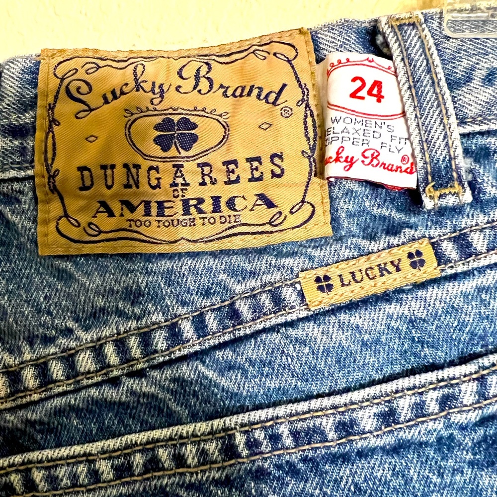 Vintage Lucky Brand Jean Cut Offs size 10/30.jean shorts